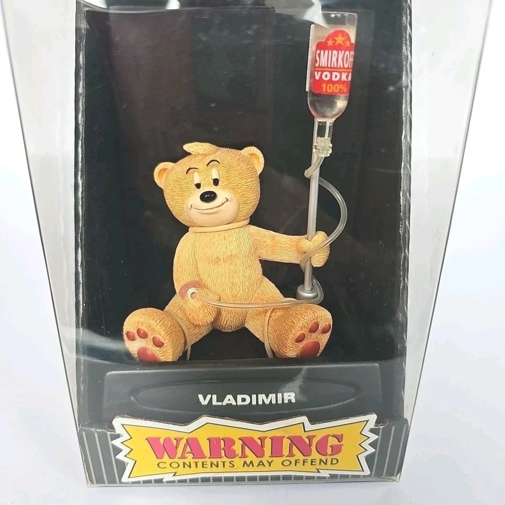 NEW VtgY2K 90s Bad Taste Bear Vladimir Vodka IV Gag Gift Birthday Bachelor 1606